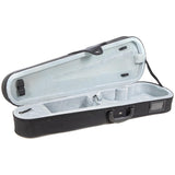 GEWA Violin Case, Aspirante, Shaped, 1/4, Carbon-Optic Black/Anthracite