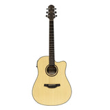 Crafter Silver Series 250, Dreadnought Acoustic-Electric Guitar With Cutaway