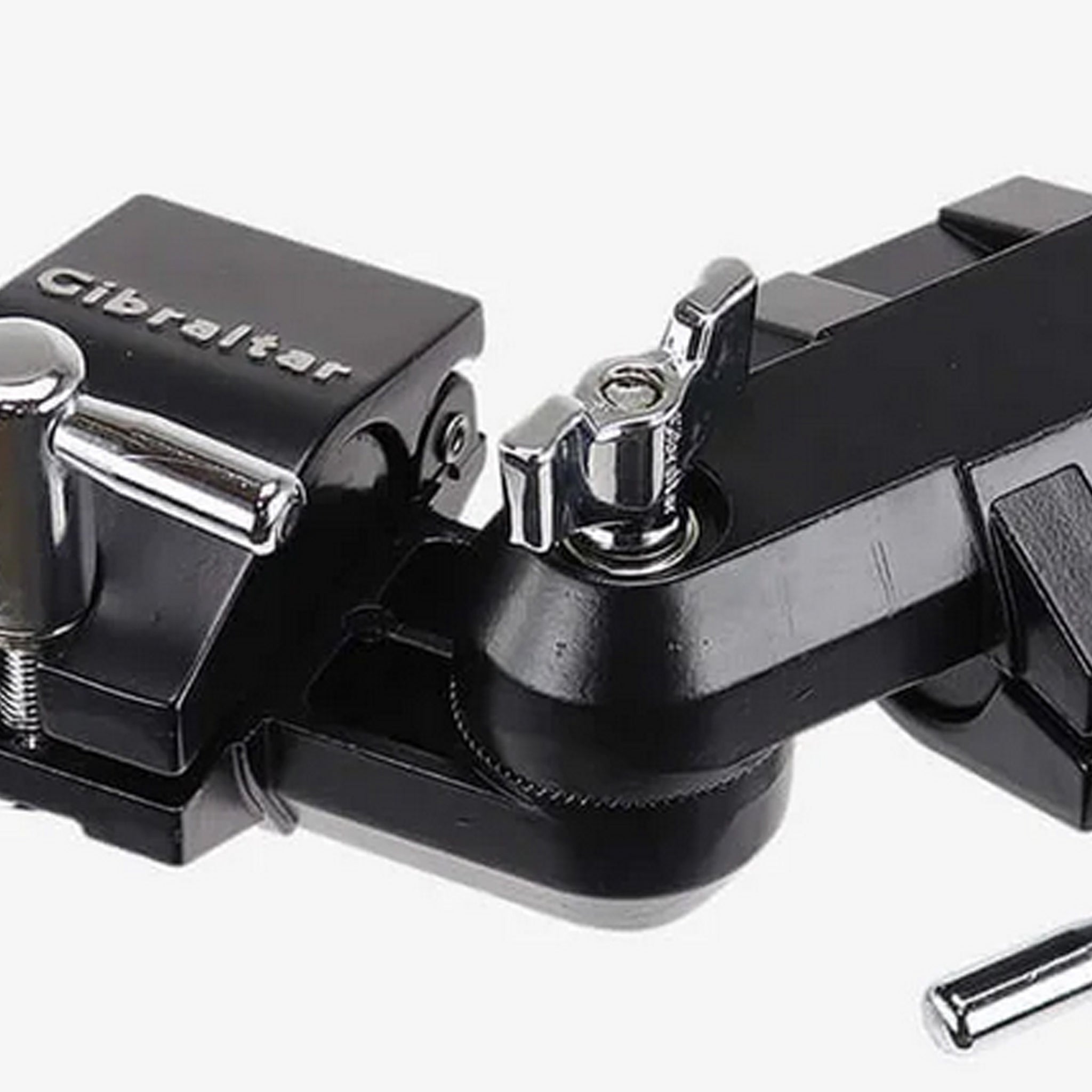 Gibraltar Road Series 1.5" Black Adjustable Inline Drum Rack Clamp