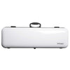 GEWA Violin Case, Air 2.1, Oblong, 4/4, White/Black, High Gloss, w/Subway Handle