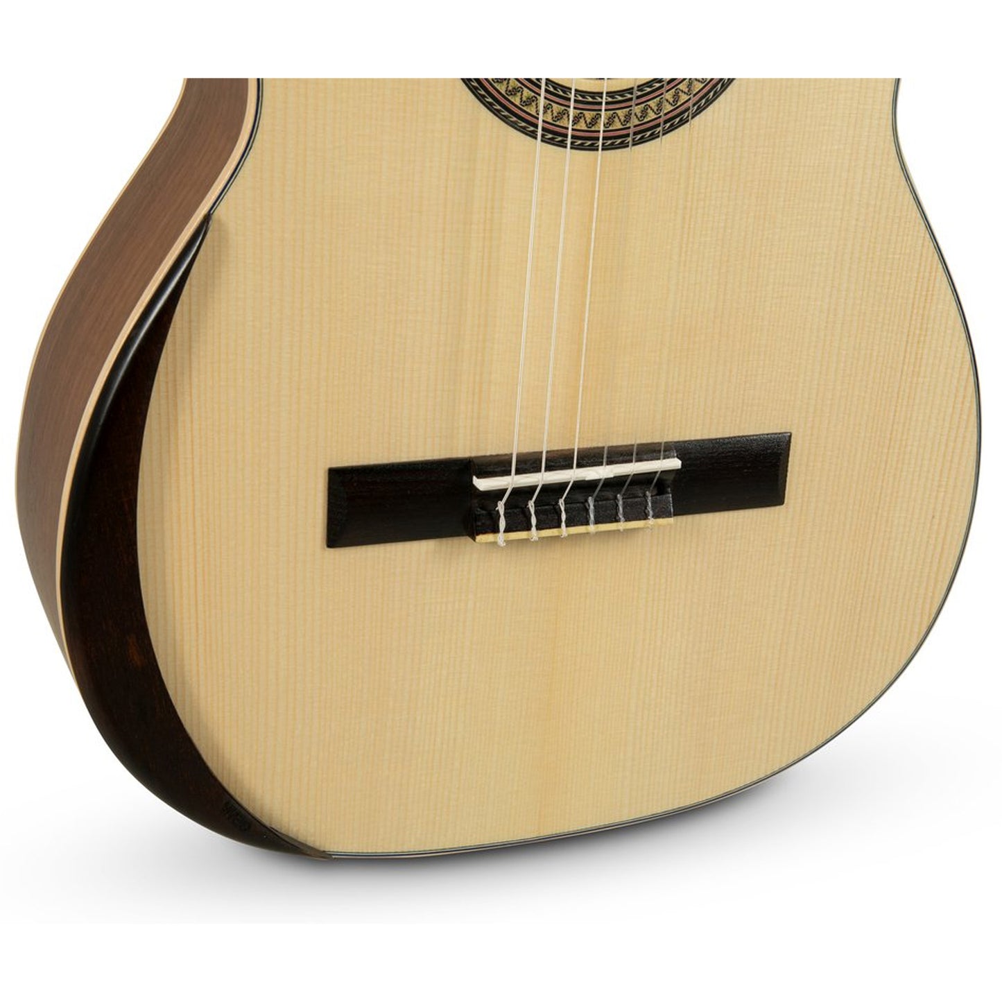 Manuel Rodriguez Classical Guitar Ecologia E-65, Spruce/Walnut 4/4, Armrest