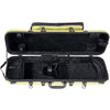 GEWA Violin Case, Bio-A, Oblong, 4/4-1/2,Lime, Pocket & Adjustable Neck Pad