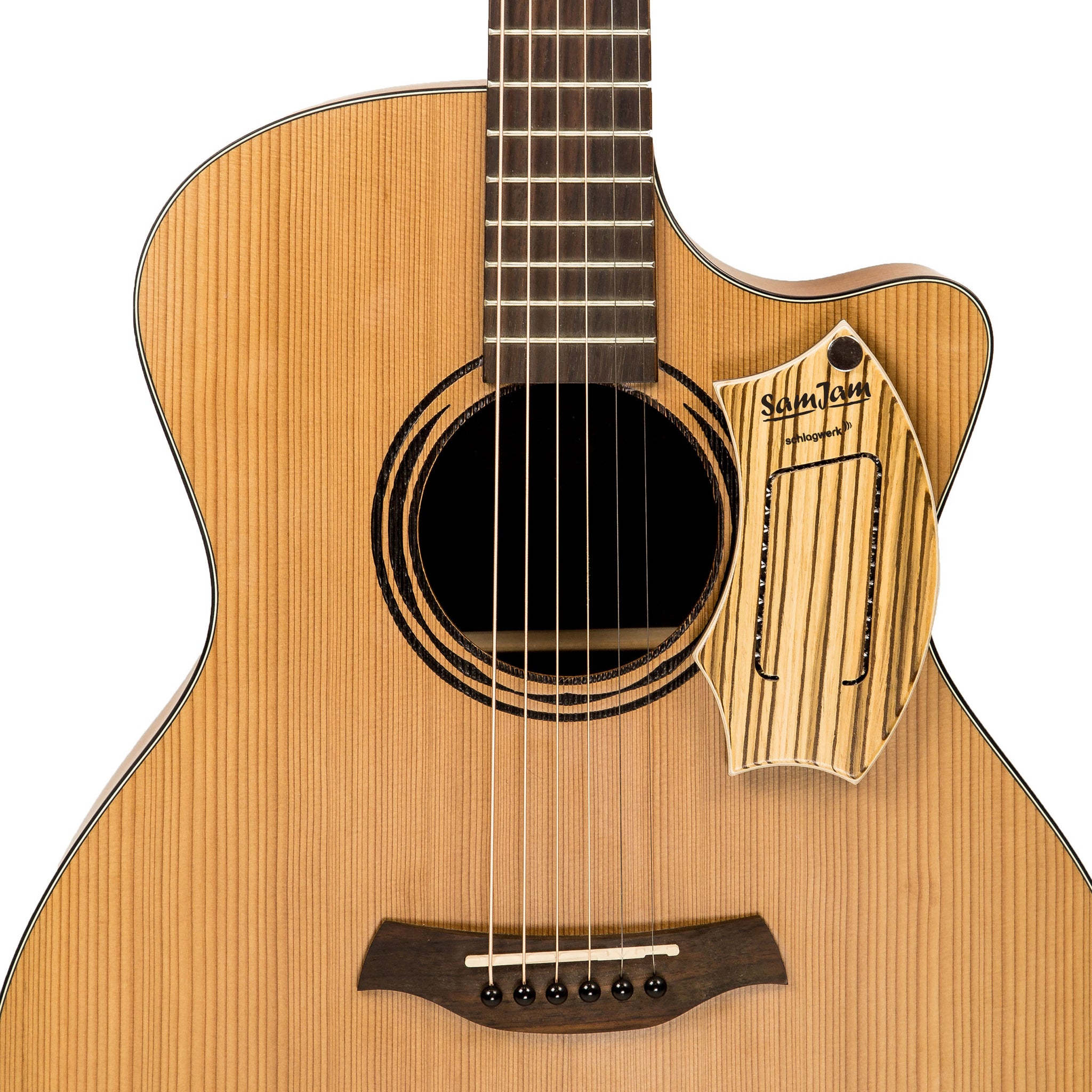 Schlagwerk SJ110Z SamJam Guitar Snare, Zebrano