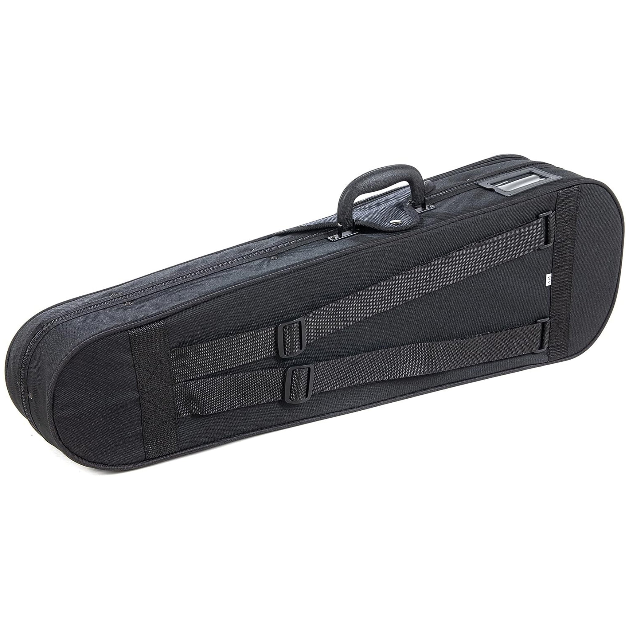 GEWA Violin Case, Aspirante, Shaped, 4/4, Carbon-Optic Black/Anthracite