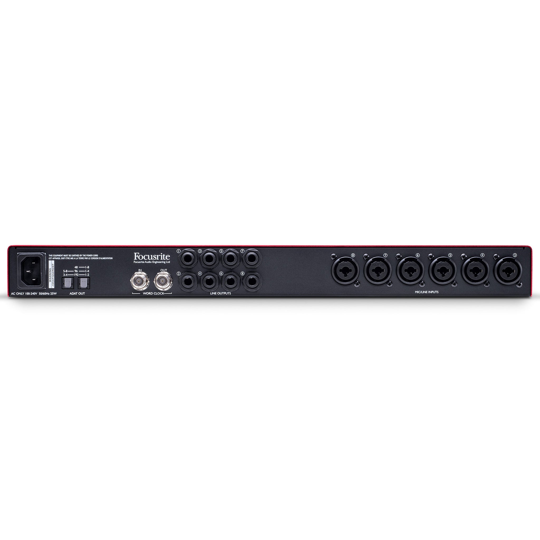 Focusrite Scarlett OctoPre Eight-Channel Preamp with ADAT Outputs