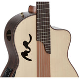 Manuel Rodriguez Electro-Acoustic Guitar Café Cortado, Indian Rosewood 4/4