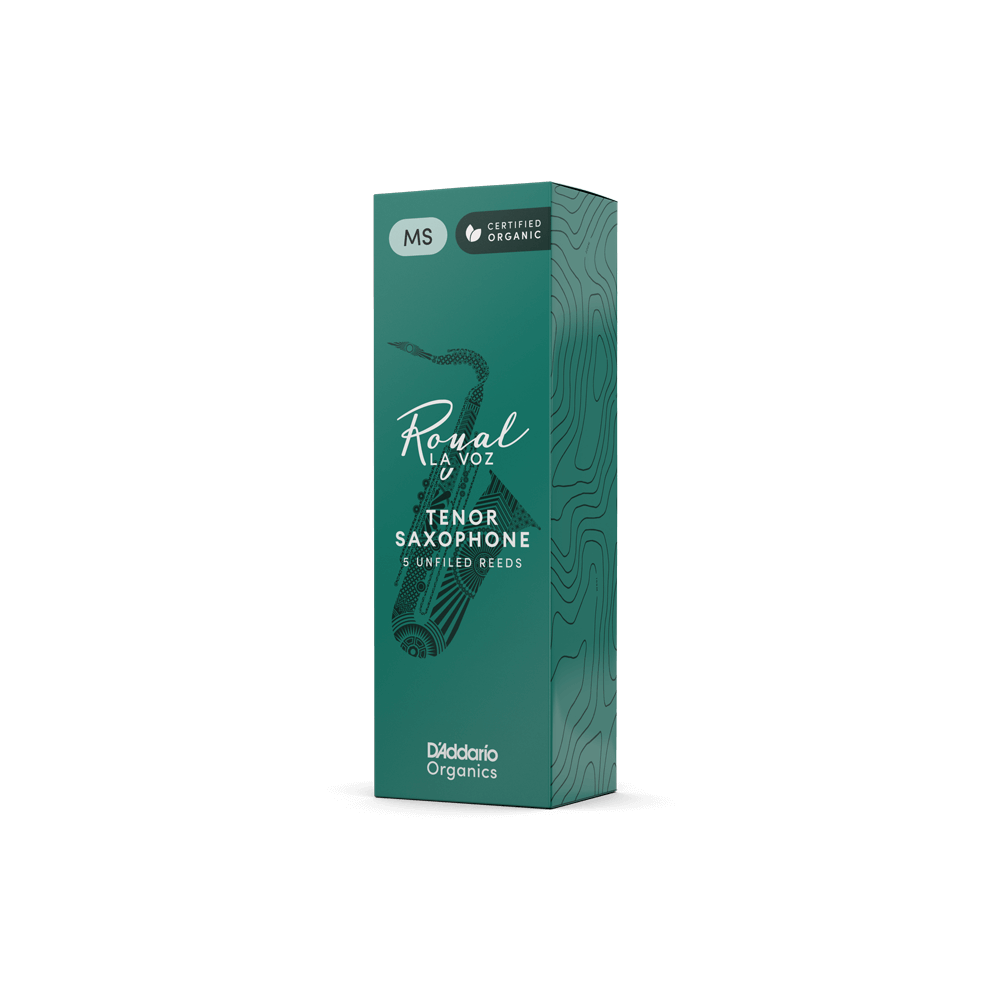 La Voz Tenor Saxophone Reeds, Medium Soft, 5 Pack