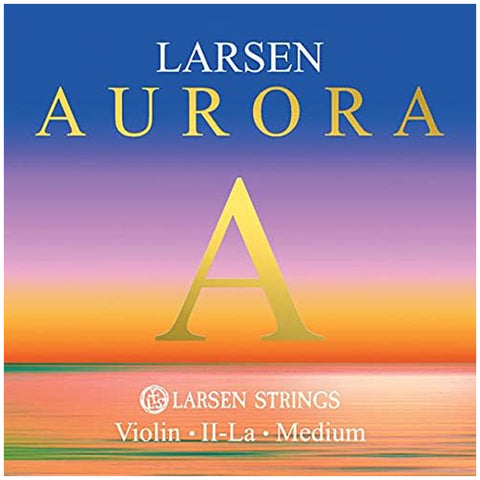 Larsen Aurora, Violin A String, (Synthetic/Aluminum), 4/4, Medium
