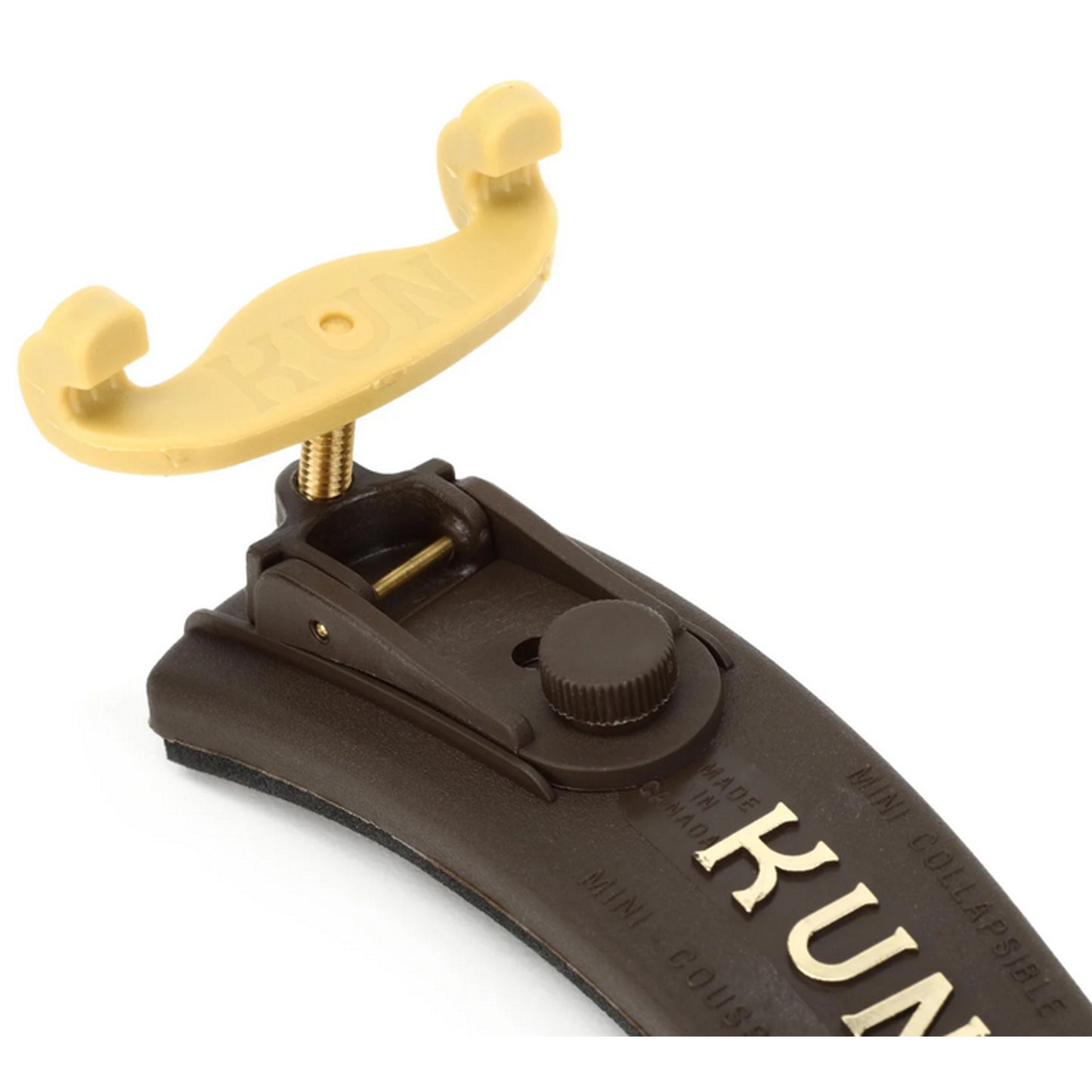 Kun Violin Shoulder Rest, Collapsible, 1/4-1/16