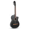 GEWA Student E-Acoustic Classical Guitar 4/4 Black Cedar Top