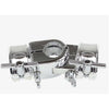 Gibraltar Chrome 1.5" Adjustable 3-Way Inline Drum Rack Clamp