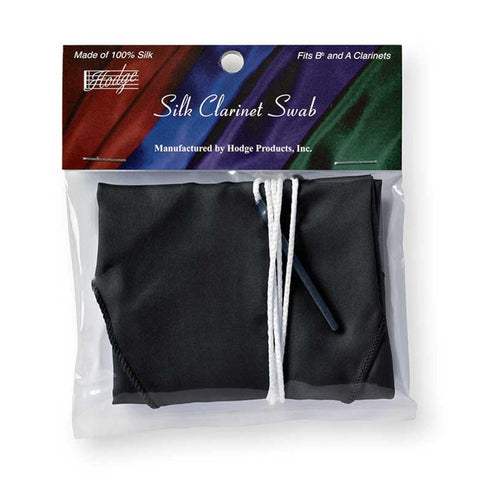 Hodge Silk Swab, Clarinet, Black