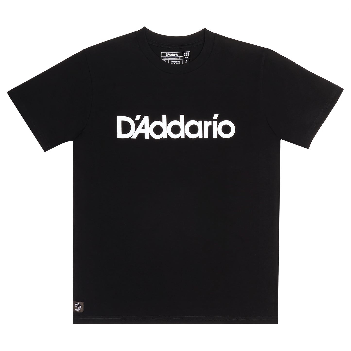 D'Addario Logo T-Shirt, Black, 2XL