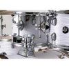 Dixon Spark Birch 5pc Waves White Wrap Acoustic Drum Shell Pack