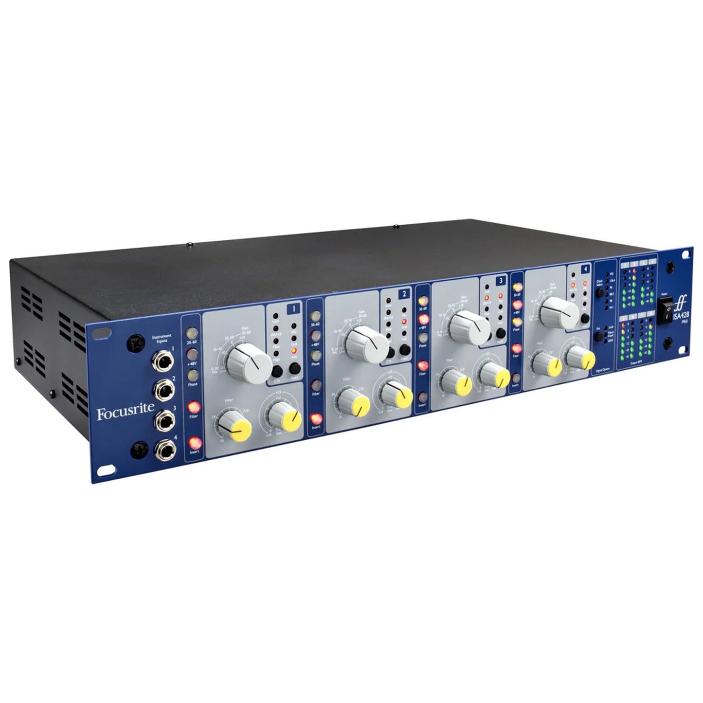Focusrite Pro ISA 428 MK2 4-Channel Microphone Preamp