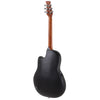 Applause E-Acoustic Guitar AB28-5S, CS, Super Shallow Cutaway, Black Satin