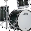 Ludwig Classic Oak Fab 3-piece Acoustic Drum Set Shell Pack Green Burst