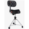 Gibraltar 9000 Series 16" Cordura Saddle Drum Throne with Backrest