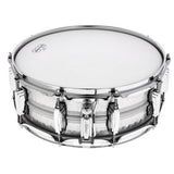 Ludwig LA404K Acrophonic 5X14 Hammered Patina Shell, Imperial Lugs Snare Drum