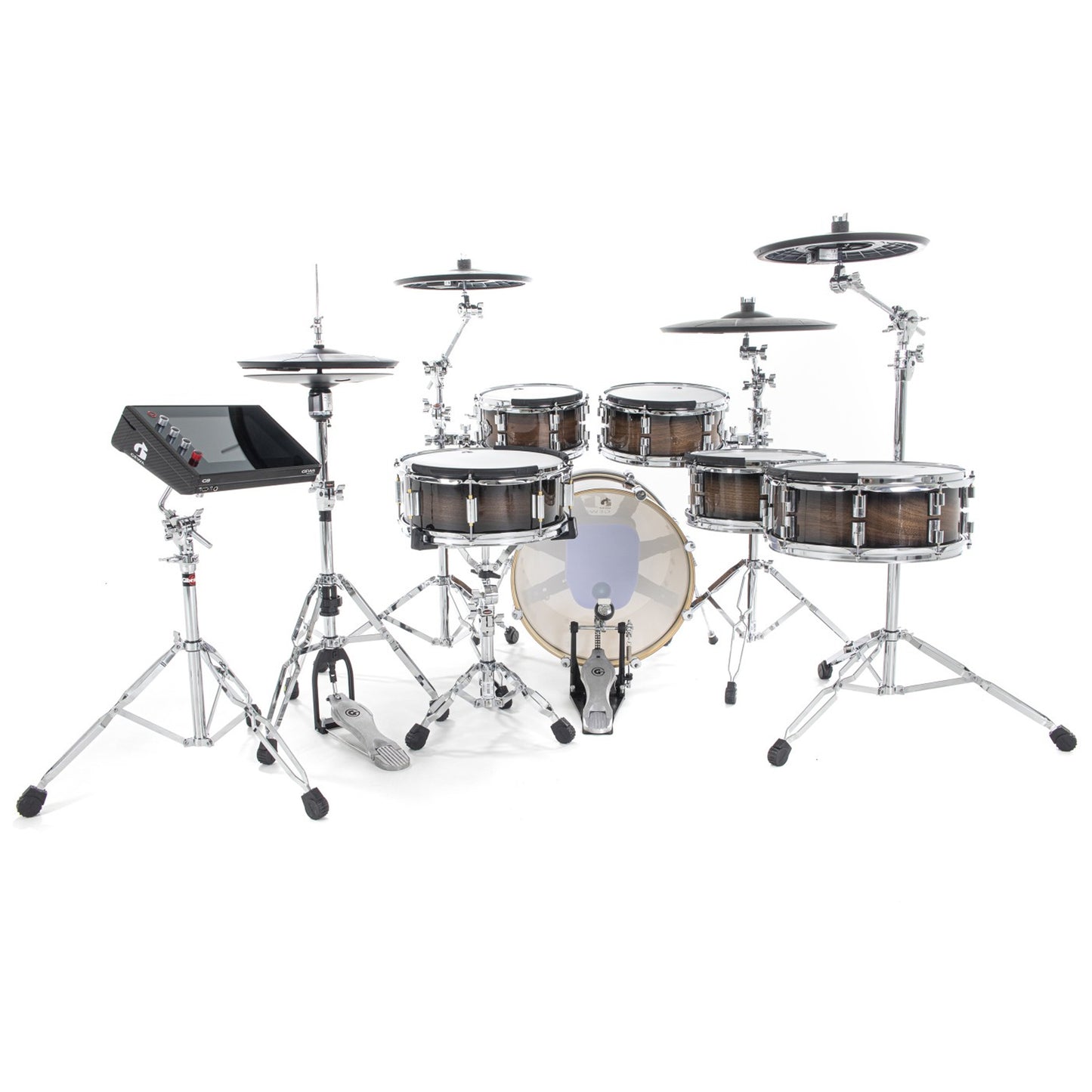 GEWA GD809.856 E-Drum Set G9 Club 6L Electronic Drum Set Walnut