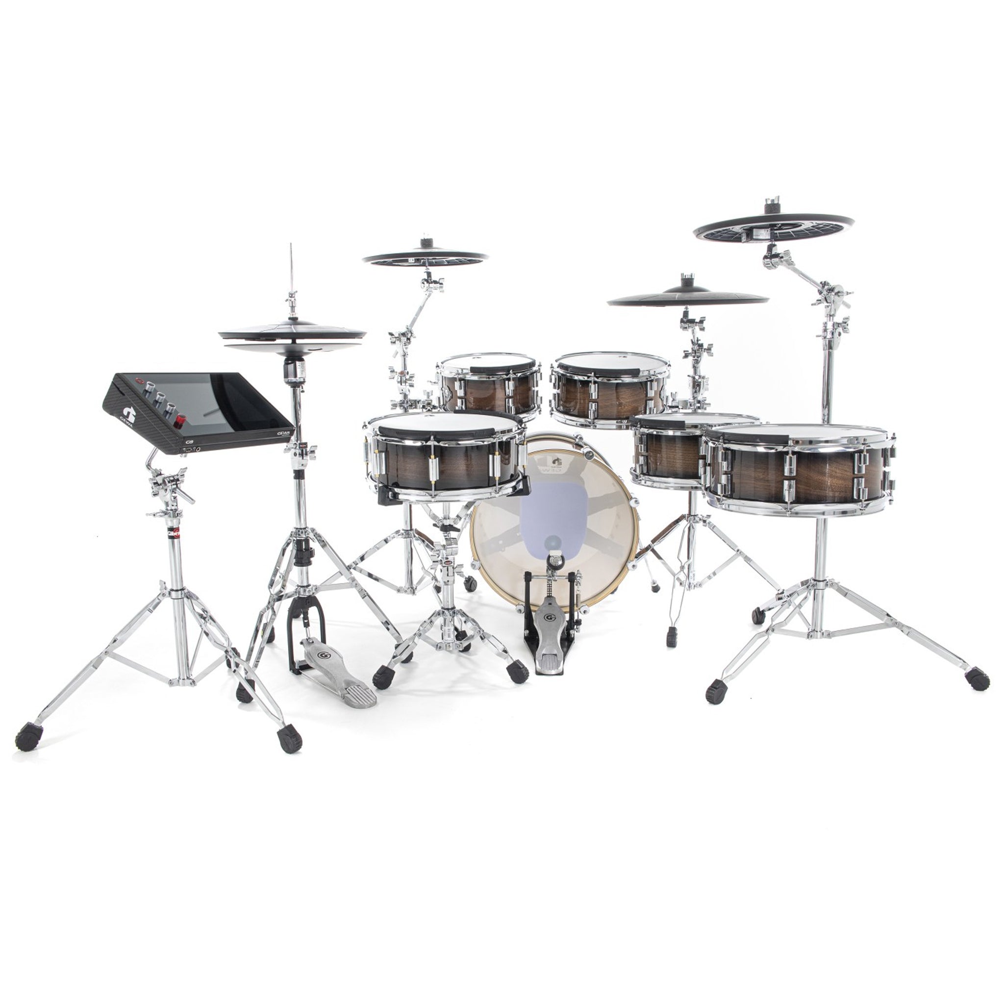 GEWA GD809.856 E-Drum Set G9 Club 6L Electronic Drum Set Walnut