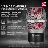 sE Electronics V7 Mic Capsule, Supercardioid, for Sennheiser Wireless Gold
