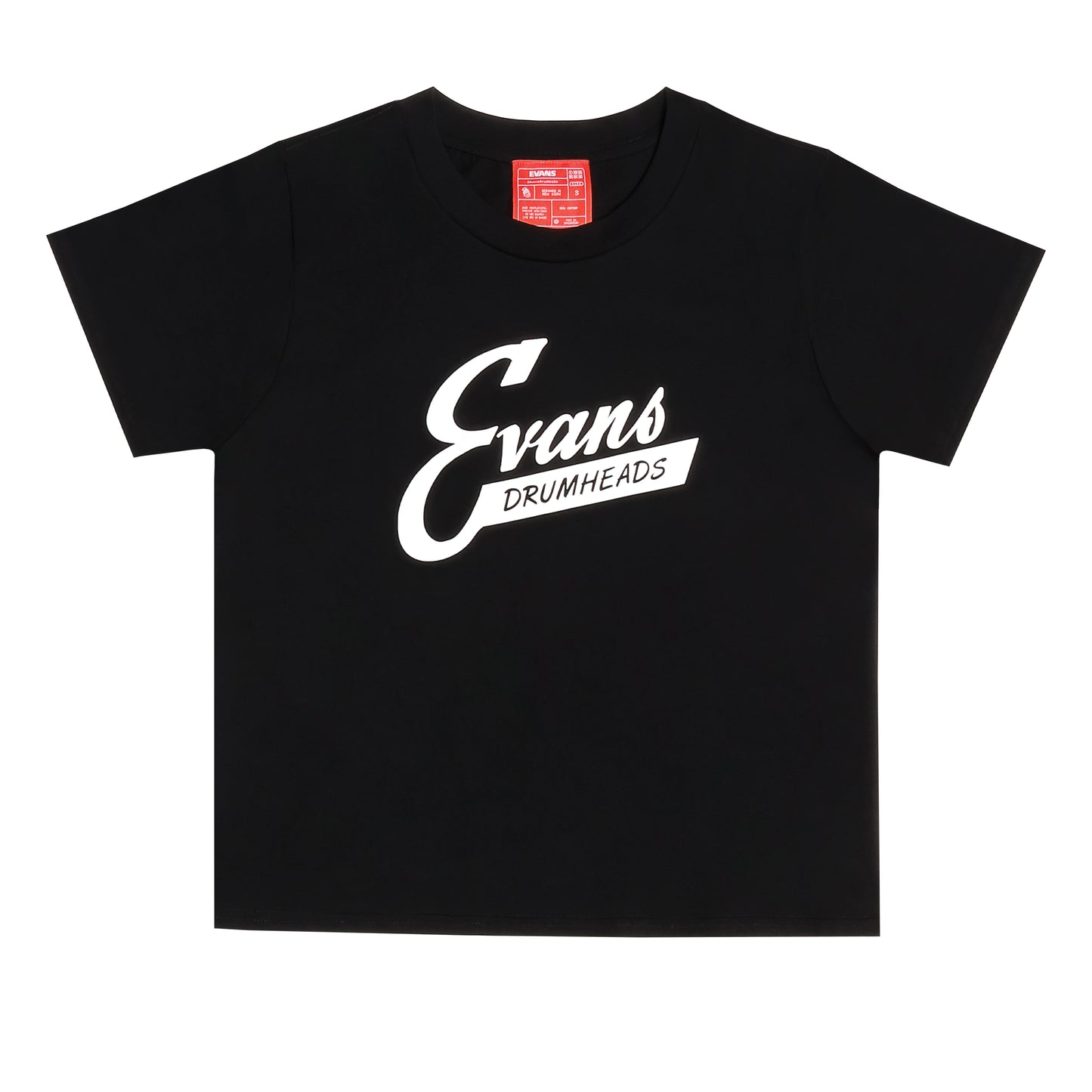 EVANS Retro Wo's T-Shirt Black M