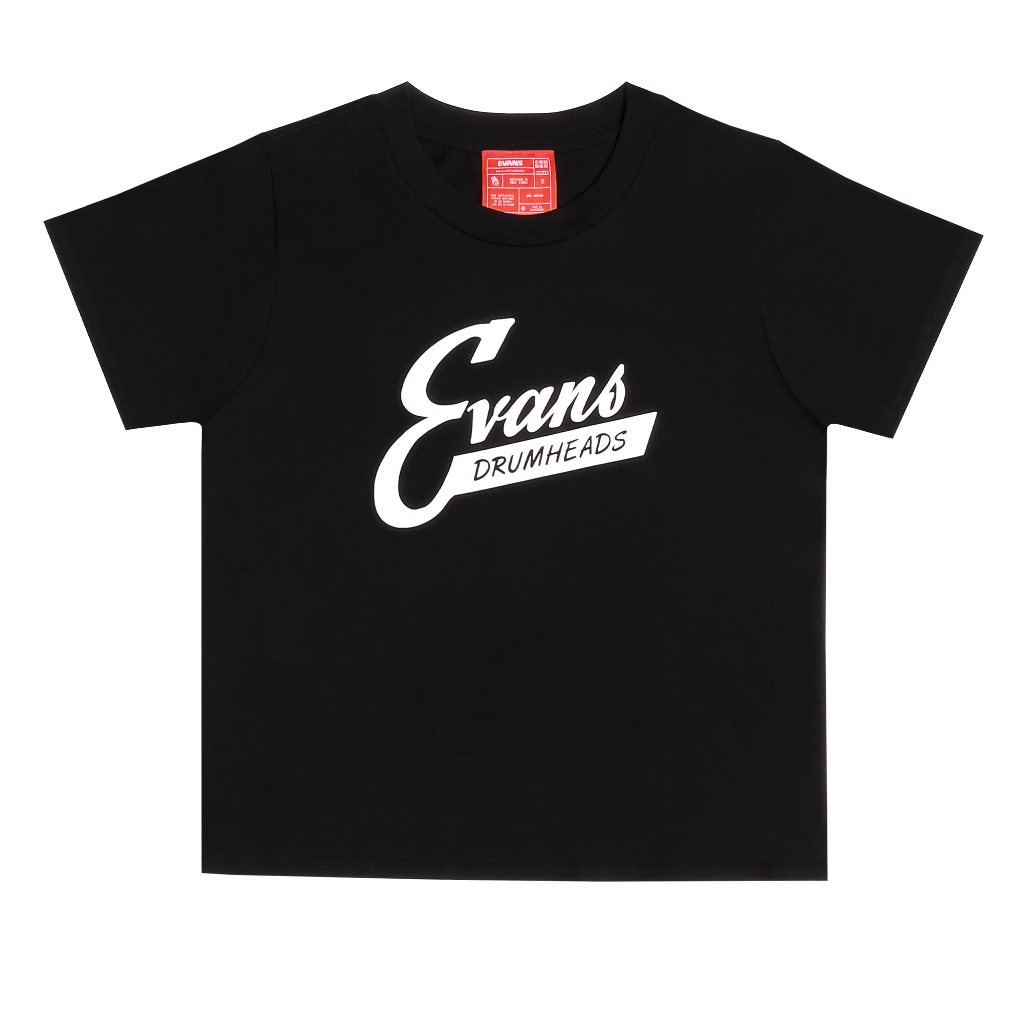 EVANS Retro Wo's T-Shirt Black M