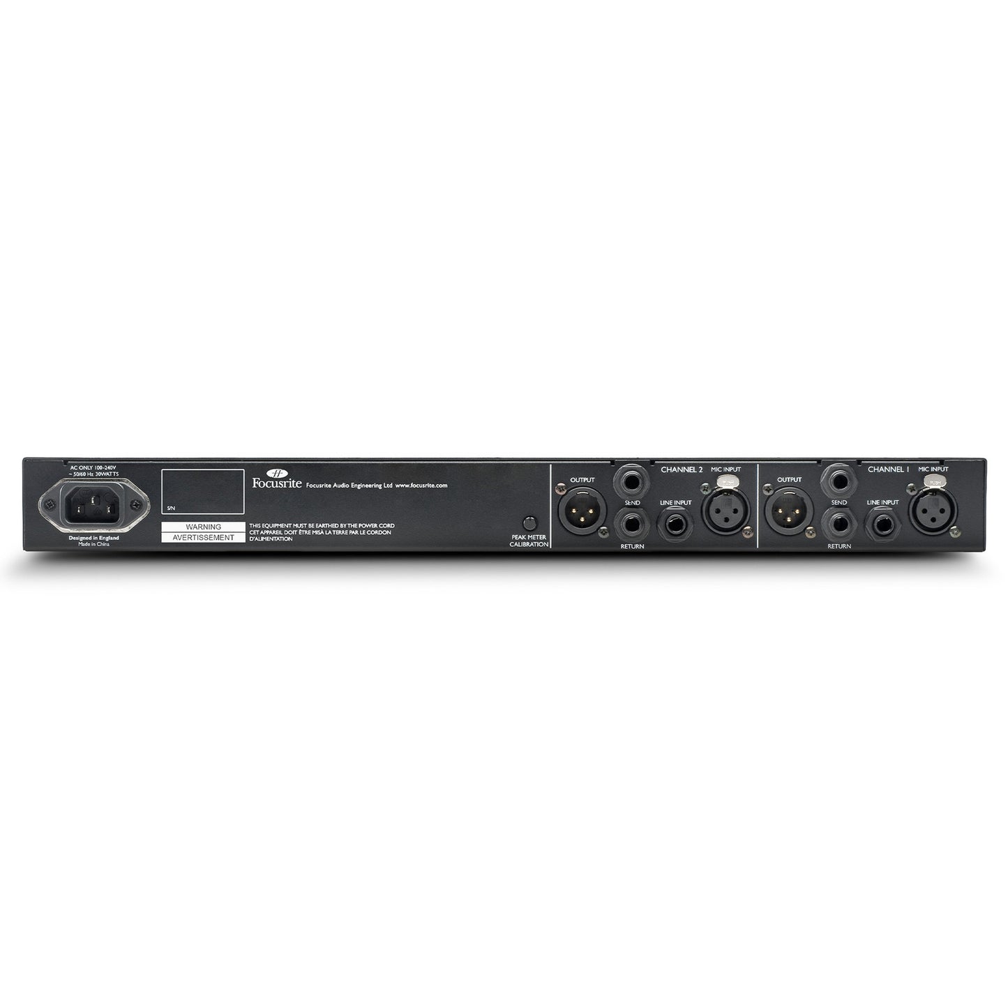 Focusrite Pro ISA Two Classic Dual Mono Transformer Based Microphone Preamp