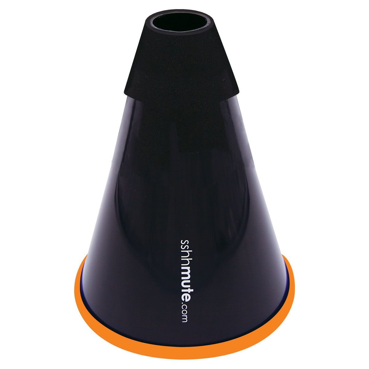 SSHHMUTE Large Bell Flugelhorn Practice Mute Orange