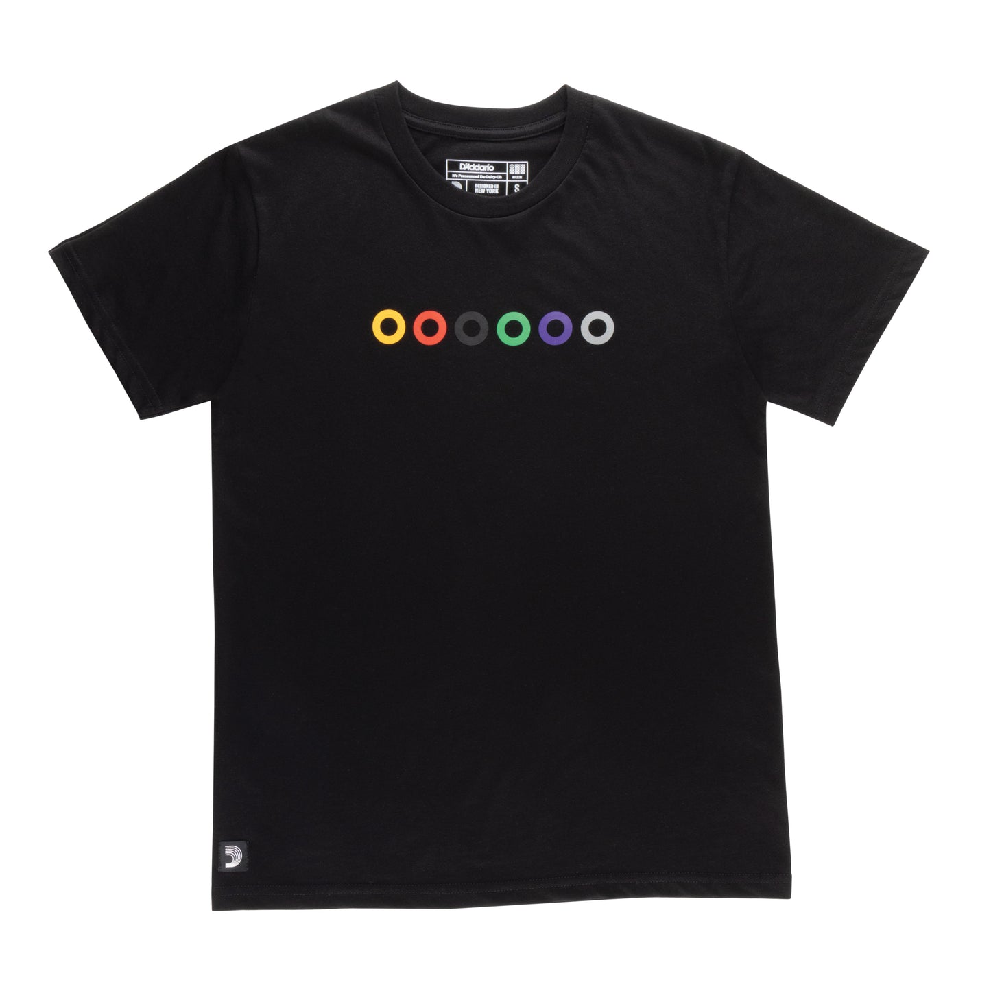 D'Addario Ball End T-Shirt, Black, XL