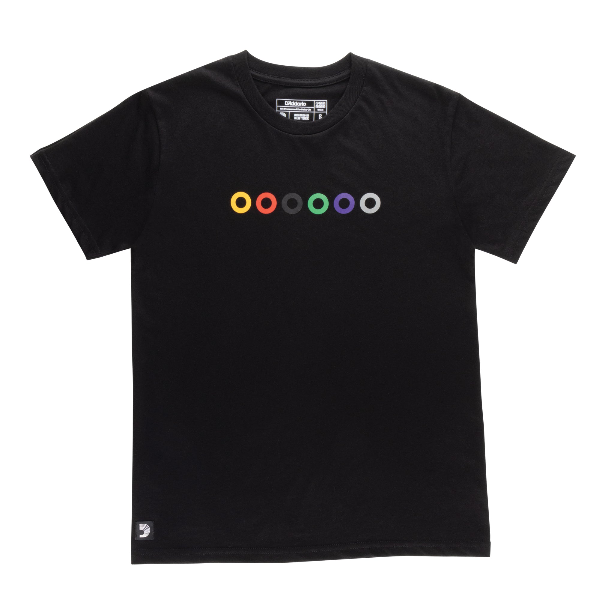 D'Addario Ball End T-Shirt, Black, XL