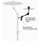 Gibraltar SC-CMBRA 12" Cymbal Arm with Rotating Boom Rod Clamp