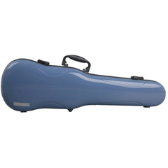 GEWA Violin Case, Air 1.7, Shaped, 4/4, Blue/Black, High Gloss w/Subway Handle