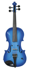 Barcus Berry BAR-AEVB Vibrato AE Series Acoustic-Electric Violin. Blue