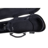 GEWA Viola Case, Air 2.0, Shaped, White/Black, High Gloss w/Subway Handle