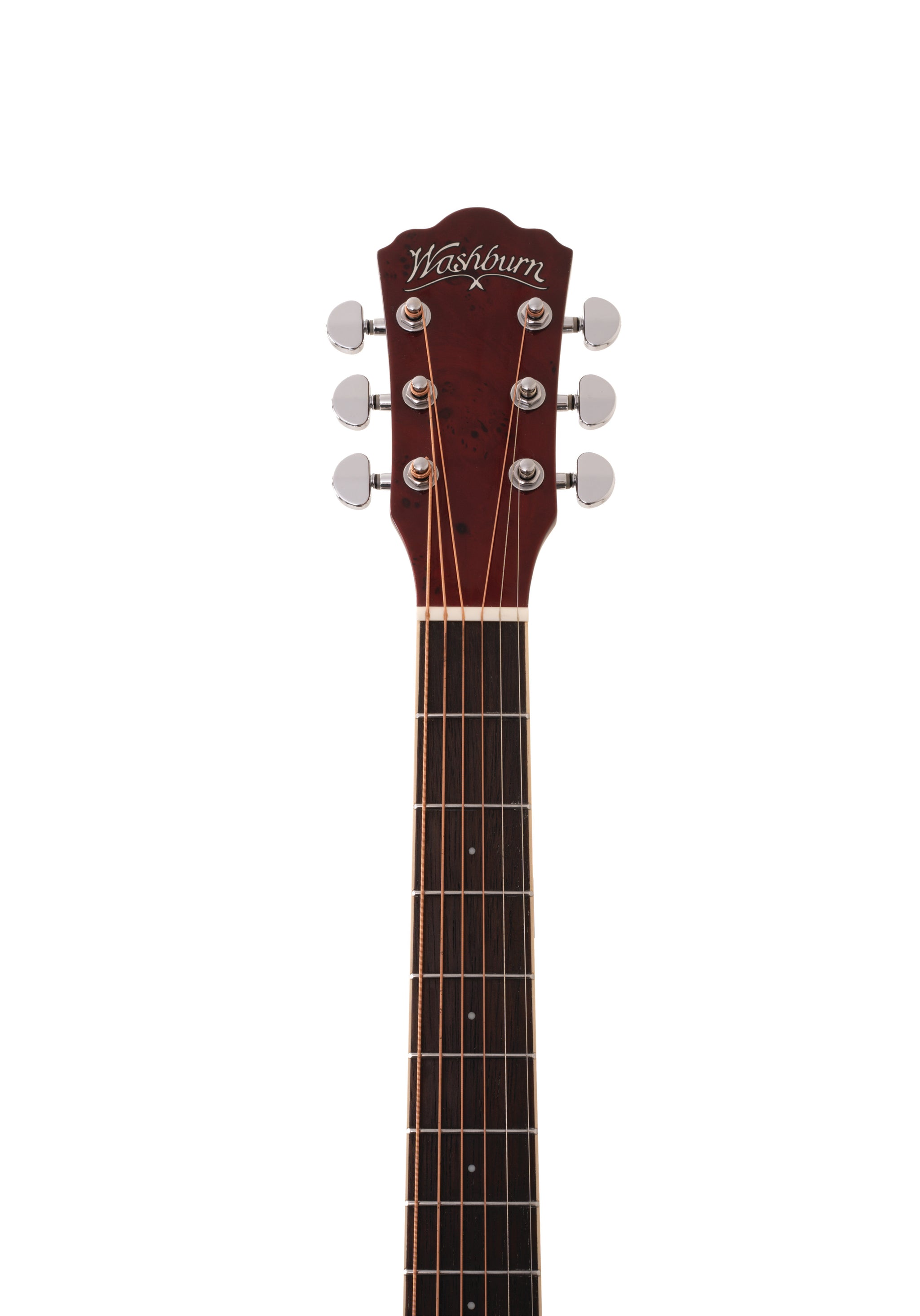 Washburn DFBACE Deep Forest Burl Grand Auditorium Acoustic Electric Guitar Amber