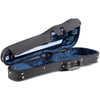 GEWA Violin Case, Concerto, Shaped, 4/4, Black/Blue