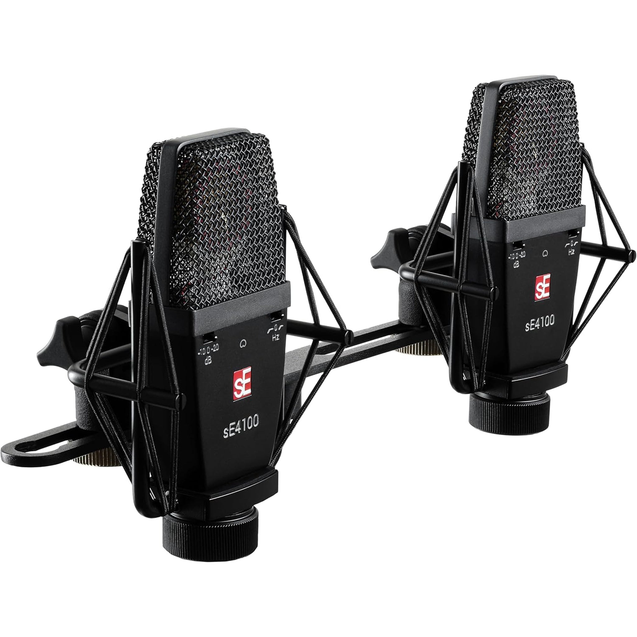 sE Electronics Factory Matched Pair of sE4100 with Mounting and Case