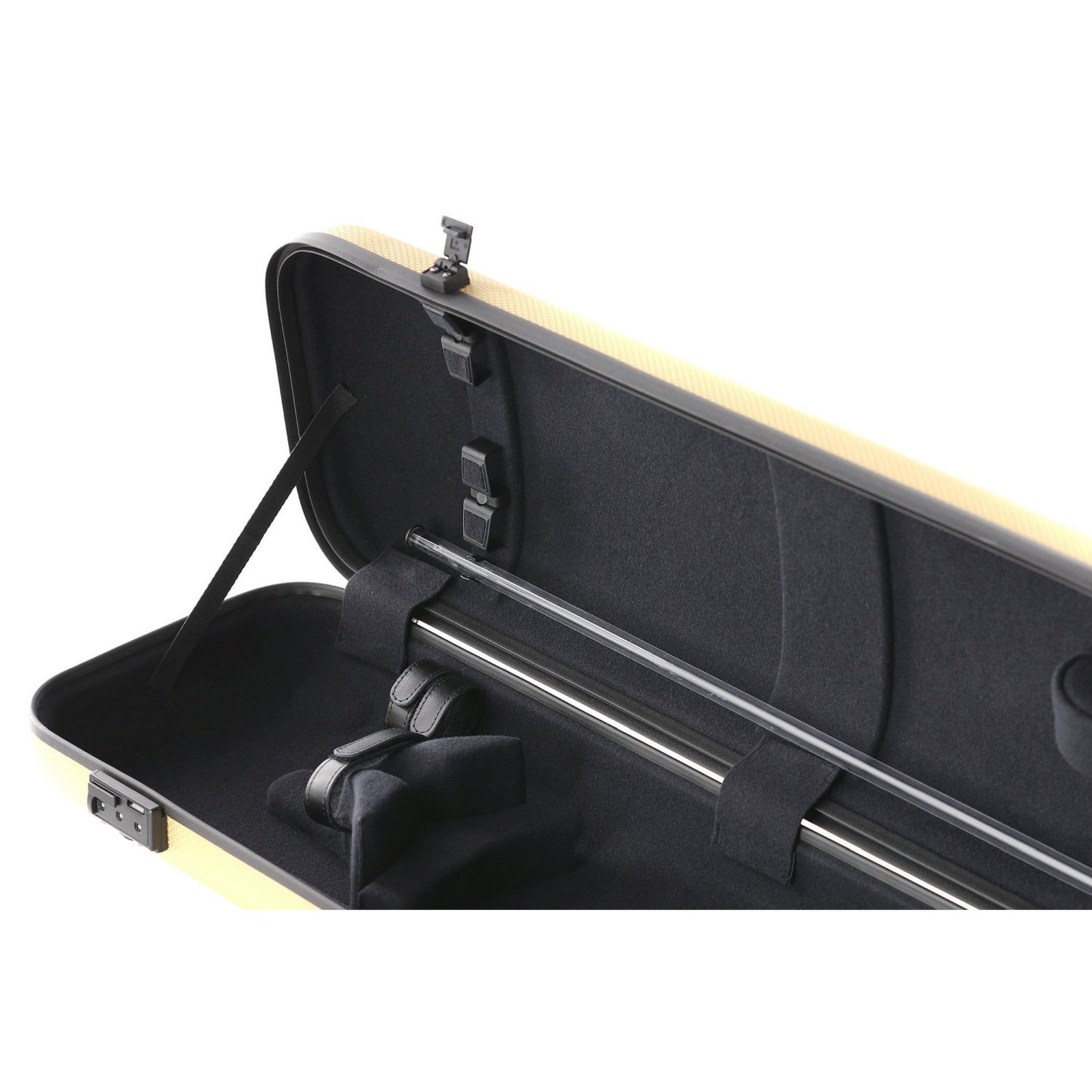 GEWA Violin Case, Air Avantgarde, Oblong, 4/4, Gold/Black, Subway Handle