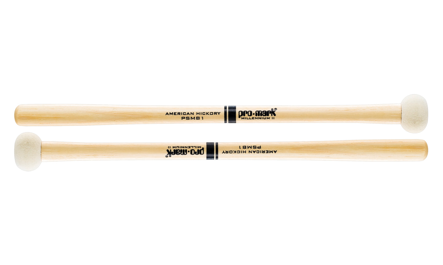 Promark Performer Marching Bass - Felt #1 Drum Mallets