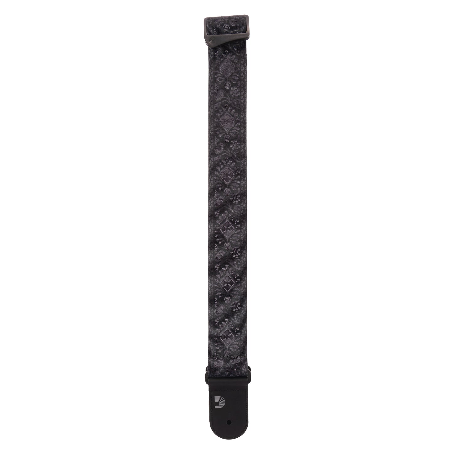 D'Addario Woven Guitar Strap, Monterey Black Tubular
