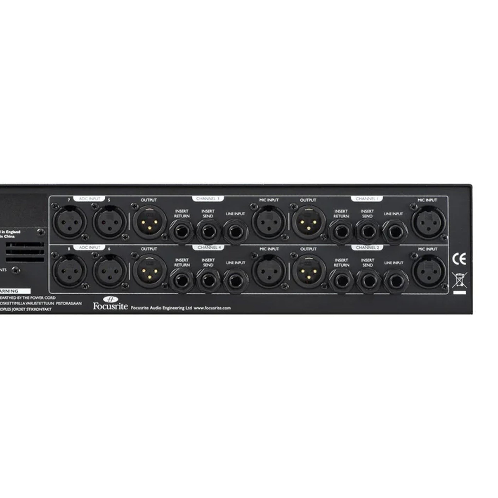 Focusrite Pro ISA 428 MK2 4-Channel Microphone Preamp