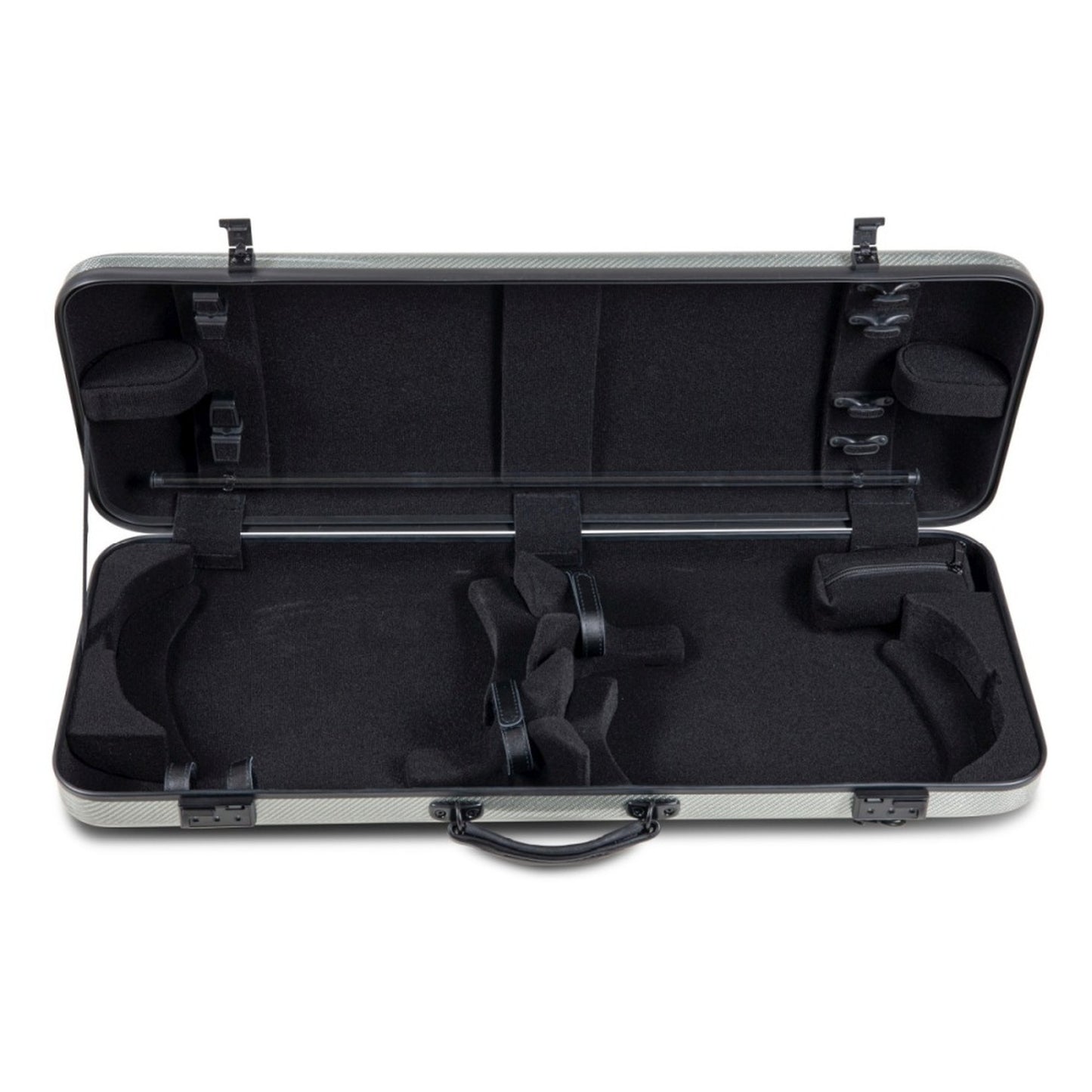 GEWA Double Case, Violin, Idea 3.3, 4/4, Silver/Black Titanium
