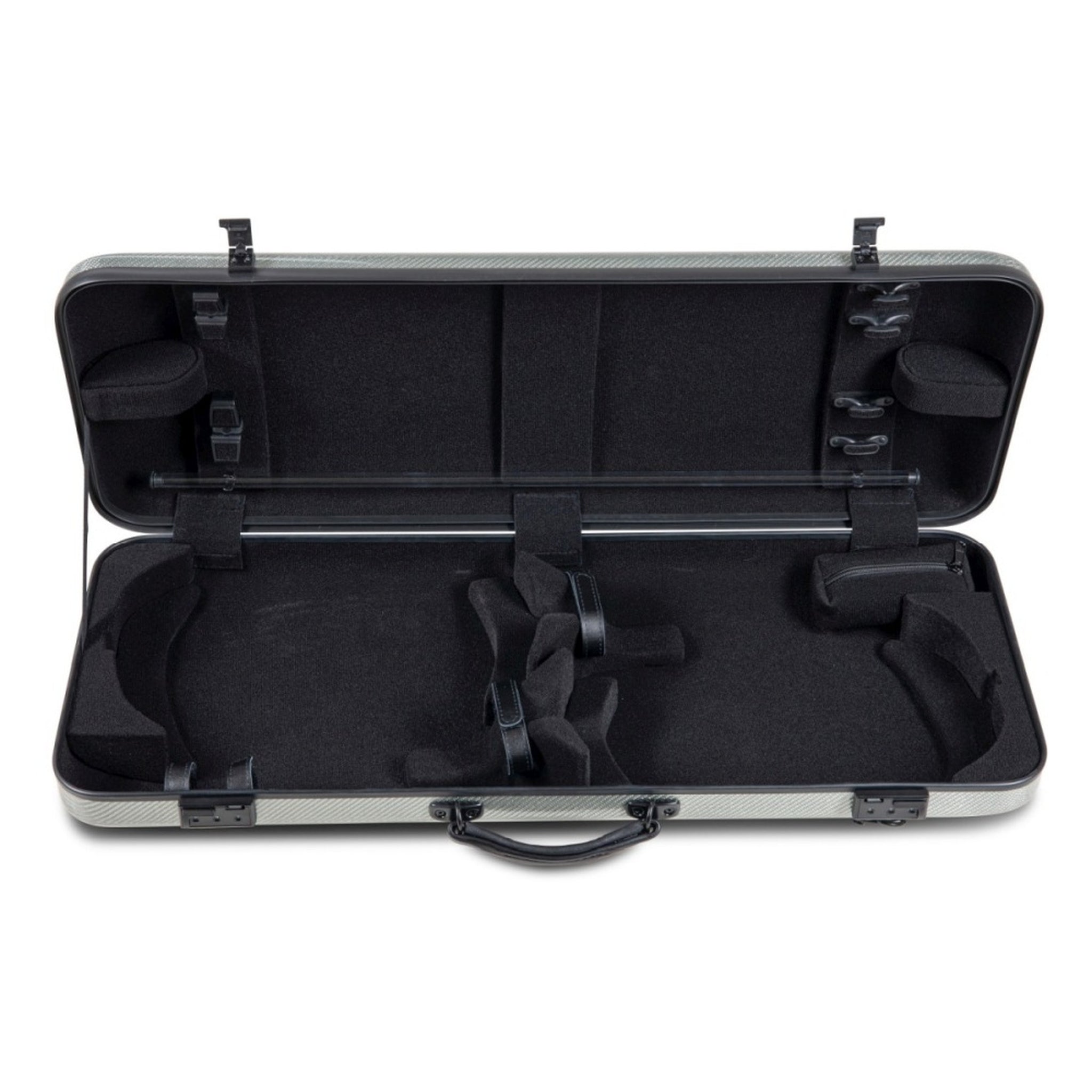GEWA Double Case, Violin, Idea 3.3, 4/4, Silver/Black Titanium