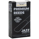 Selmer Paris Jazz Reeds for Alto Saxophone Reed Box 10 Size 4
