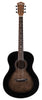 Washburn Novo S9 Bella Tono Studio Acoustic Guitar. Charcoal Burst