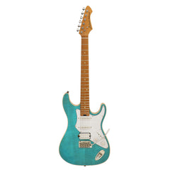 Aria California Fullerton Electric Guitar Turquoise Blue