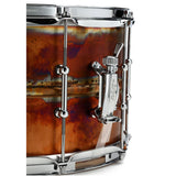 Ludwig LB508RT Bronze Phonic 8x14 "RAW" Natural Patina Shell, Tube Lugs Snare Drum
