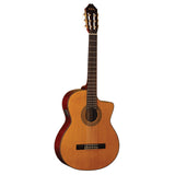 Washburn C64SCE Classical Cutaway Acoustic Guitar. Natural